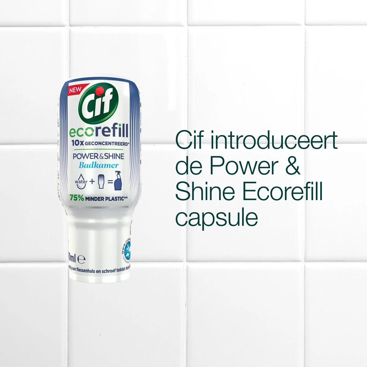 Cif Power & Shine Badkamer Ecorefill Capsule - 10 x 70 ml - Voordeelverpakking Cif Power & Shine Badkamer Ecorefill Capsule - 10 X 70 Ml - Voordeelverpakking -Schoonmaakproducten Winkel 1200x1200 464