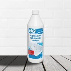 HG Hygiënische Whirlpool Reiniger - 1L - Verwijdert Kalk, Vet, Zeep En Olie - Veilig In Gebruik Voor Whirlpool En Jacuzzi's -Schoonmaakproducten Winkel 1200x1200 478