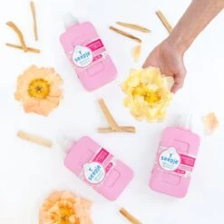 Seepje Wasverzachter - Pioenroos En Cederhout – Natuurlijke Ingredienten - 4 X 30 Wasbeurten - 4 X 750ML -Schoonmaakproducten Winkel 1200x1200 799