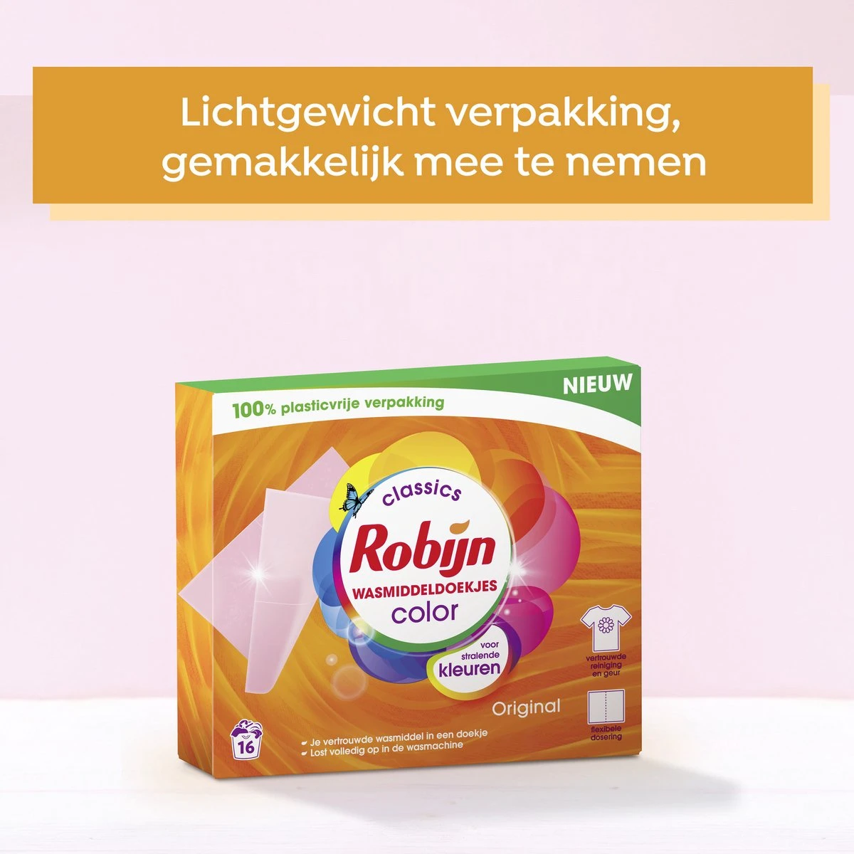 Robijn Classics Color Wasmiddeldoekjes 16 wasstrips Robijn Classics Color Wasmiddeldoekjes 16 Wasstrips -Schoonmaakproducten Winkel 1200x1200 951