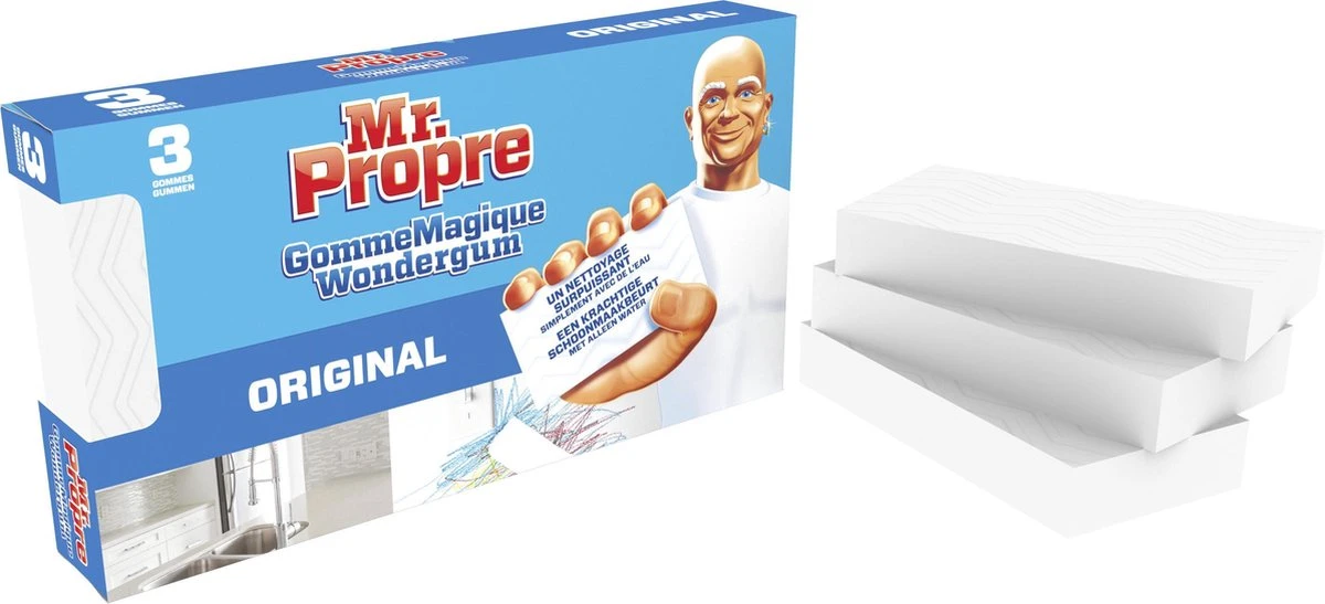 Mr Propre Magic Eraser Wondergum Mr Propre Magic Eraser Wondergum -Schoonmaakproducten Winkel