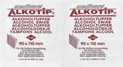 Alcoholdoekjes 90x110mm, 100 Stuks -Schoonmaakproducten Winkel 1200x658