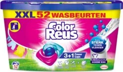 6x Witte Reus Power Caps Wasmiddelcapsules Color Reus 52 Stuks 6 6x Witte Reus Power Caps Wasmiddelcapsules Color Reus 52 Stuks -Schoonmaakproducten Winkel 1200x704 2