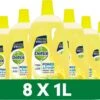 Dettol - Power & Fresh - Allesreiniger - Citrus - 8 X 1 Liter -Schoonmaakproducten Winkel 1200x726 2