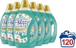 Frisse Reus Lotus Amandel Gel Vloeibaar Wasmiddel - Witte Was - Voordeelverpakking - 120 Wasbeurten -Schoonmaakproducten Winkel 1200x758 2