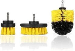 Merkloos Borstel Set 3 Delig| Brush Set Tool| Universele Elektrische Boorsborstels|schrobborstel| Boorborstel| Schoonmaak Gereedschap| Reinigingsborstel| Borstelset Voor Boormachine -Schoonmaakproducten Winkel 1200x820 3