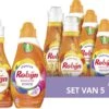 Robijn Color & Passiebloem Wasmiddel En Wasverzachter Pakket - 5 Stuks - Voordeelpakket -Schoonmaakproducten Winkel 1200x870