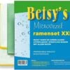 Betsy's Microvezel Ramenset XXL 40*40+70*50+40*40 Blauw -Schoonmaakproducten Winkel 1200x871 4