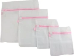 Merkloos Orange85 Waszakken 4 Stuks - 4 Maten - Lingerie - Bh - Schoenen - Schoenen -Schoonmaakproducten Winkel 1200x912 3