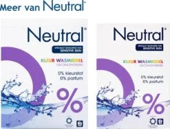 Neutral 0% Kleur Parfumvrij Waspoeder - 18 Wasbeurten - 1,188 Kg - Wasmiddel -Schoonmaakproducten Winkel 1200x913