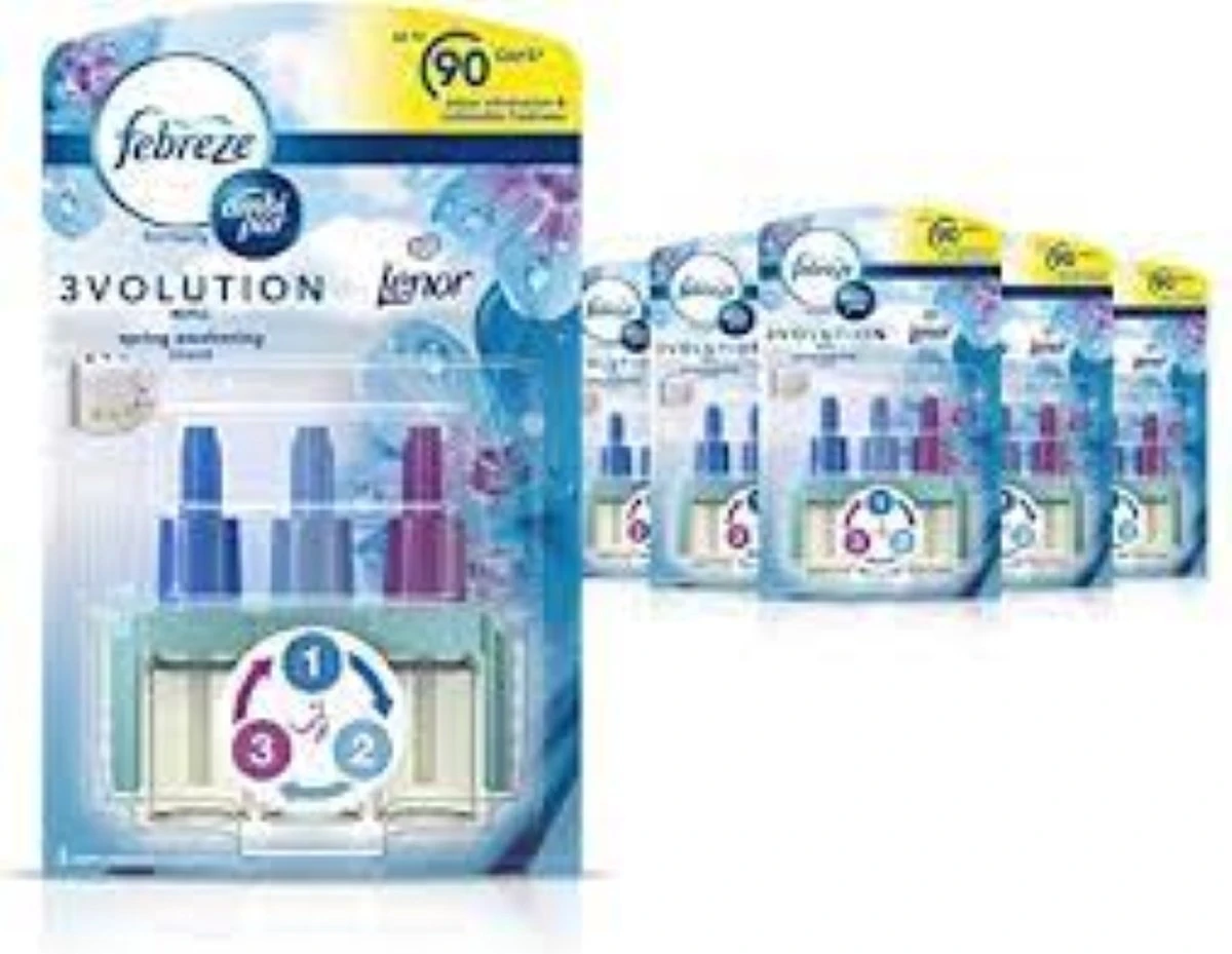 Ambi Pur 3Volution Navullingen Lenor Spring - Voordeelverpakking 6 x 20 ml Ambi Pur 3Volution Navullingen Lenor Spring - Voordeelverpakking 6 X 20 Ml -Schoonmaakproducten Winkel
