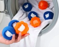 Merkloos Wasbol - Kat - Haarverwijderaar Voor Huisdieren - Haarverwijderaar - Wasbollen Voor Wasmachine - Wasbollen - 6 Stuks - Drogerballen. -Schoonmaakproducten Winkel 1200x961 4