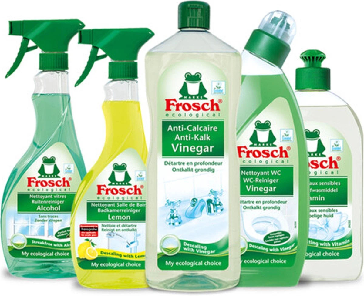 Frosch azijnreiniger anti-kalk 1L Frosch Azijnreiniger Anti-kalk 1L -Schoonmaakproducten Winkel