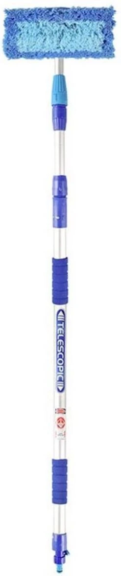 PROPLUS Pro Plus Wasborstel - Heavy Duty - Telescopische Steel - Uitschuifbaar Tot 3 Meter -Schoonmaakproducten Winkel 254x1200