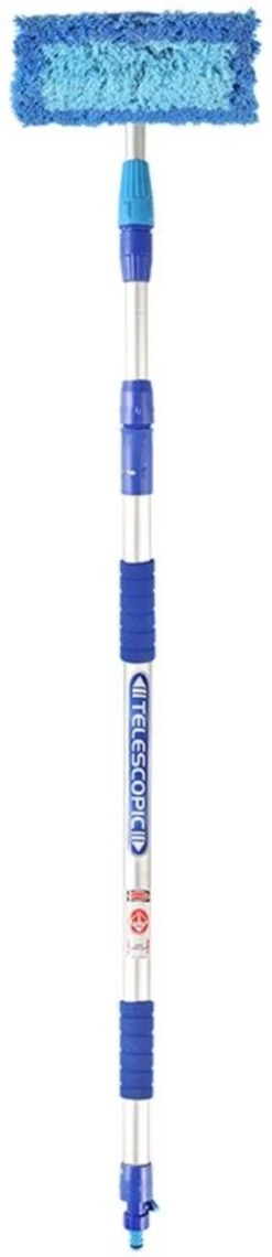 PROPLUS Pro Plus Wasborstel - Heavy Duty - Telescopische Steel - Uitschuifbaar Tot 3 Meter -Schoonmaakproducten Winkel 260x1200