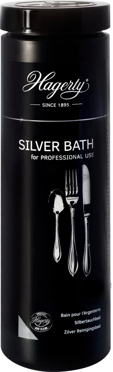 Hagerty Silver Bath - Professional 580ml - reinigingsbad voor zilver bestek Hagerty Silver Bath - Professional 580ml - Reinigingsbad Voor Zilver Bestek -Schoonmaakproducten Winkel