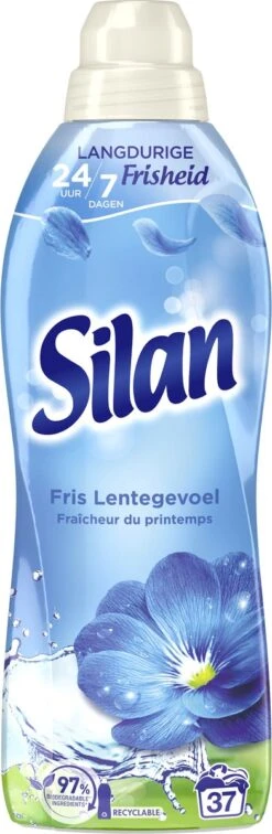 Silan Fris Lentegevoel Wasverzachter - 6 X 37 Wasbeurten - Voordeelverpakking -Schoonmaakproducten Winkel 392x1200 3
