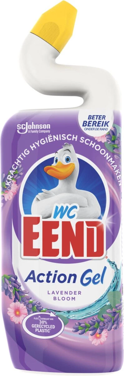 6x WC Eend Toiletreiniger Lavendel Fresh 750 ml 6x WC Eend Toiletreiniger Lavendel Fresh 750 Ml -Schoonmaakproducten Winkel 398x1200 2