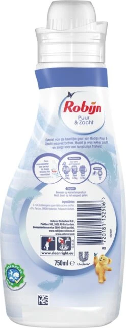 Robijn Puur & Zacht Wasverzachter - 8 X 30 Wasbeurten - Voordeelverpakking -Schoonmaakproducten Winkel 464x1200 20