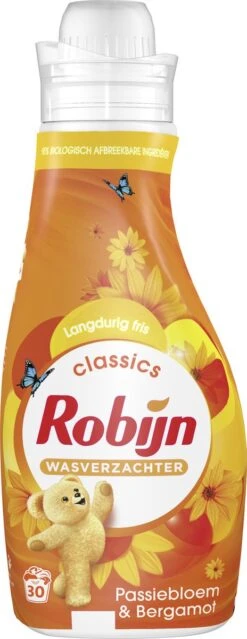 Robijn Classics Passiebloem & Bergamot Wasverzachter - 4 X 30 Wasbeurten - Voordeelverpakking -Schoonmaakproducten Winkel 464x1200 22