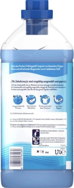 LENOR APRILFRIS WASVERZACHTER -8X21 WASBEURTEN-ST 525ML -Schoonmaakproducten Winkel 477x1200