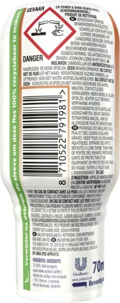 Cif CleanBoost Power & Shine Keuken Ecorefill Capsules - 10 X 70 Ml - Voordeelverpakking 4 Cif CleanBoost Power & Shine Keuken Ecorefill Capsules - 10 X 70 Ml - Voordeelverpakking -Schoonmaakproducten Winkel 478x1200 1