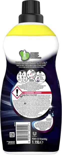 4x Robijn Klein & Krachtig Wasmiddel Black Velvet 1,19 Liter -Schoonmaakproducten Winkel 482x1200 8