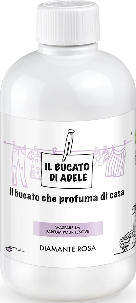 Wasparfum Diamante Rosa 500ml Parfumwas Wasparfum Diamante Rosa 500ml Parfumwas -Schoonmaakproducten Winkel