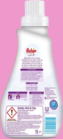 Robijn Wol & Fijn Vloeibaar Wasmiddel - 5 X 20 Wasbeurten - Voordeelverpakking -Schoonmaakproducten Winkel 545x1200 2