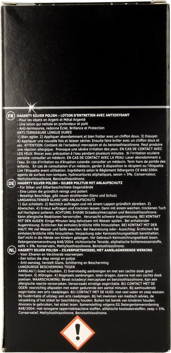 Hagerty Silver Polish - 250 ml Hagerty Silver Polish - 250 Ml -Schoonmaakproducten Winkel
