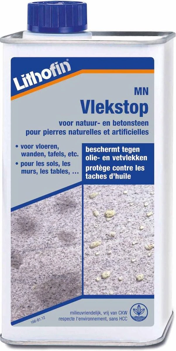 Lithofin MN Vlekstop - Natuursteen impregneer vlekwerend - 250 ml Lithofin MN Vlekstop - Natuursteen Impregneer Vlekwerend - 250 Ml -Schoonmaakproducten Winkel