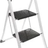 Excellent Houseware Inklapbare Keukentrap - 2 Treden - Tot 150kg - Metaal -Schoonmaakproducten Winkel 699x1200