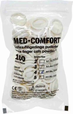 Med-Comfort - Latex Vingercondoom - 100 Stuks - AQL 1.5 -Schoonmaakproducten Winkel 770x1200 1