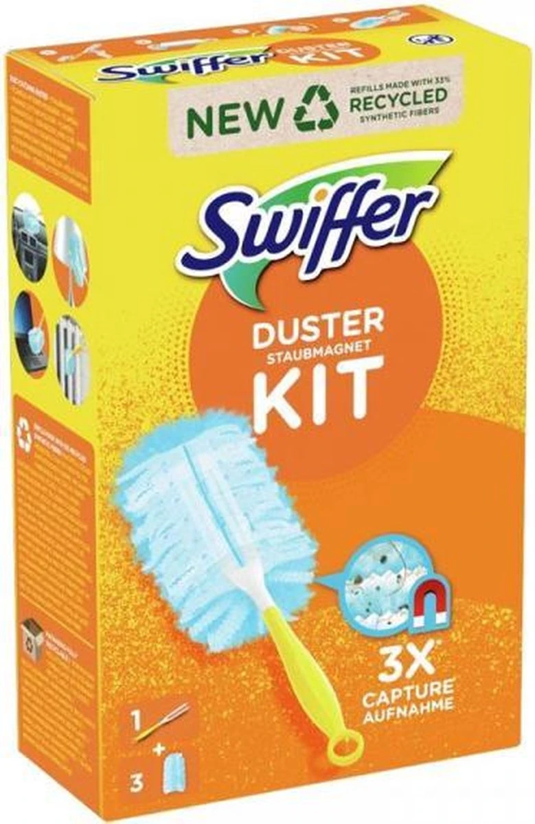 Swiffer Duster Starterkit +3 navullingen Swiffer Duster Starterkit +3 Navullingen -Schoonmaakproducten Winkel 779x1200 5