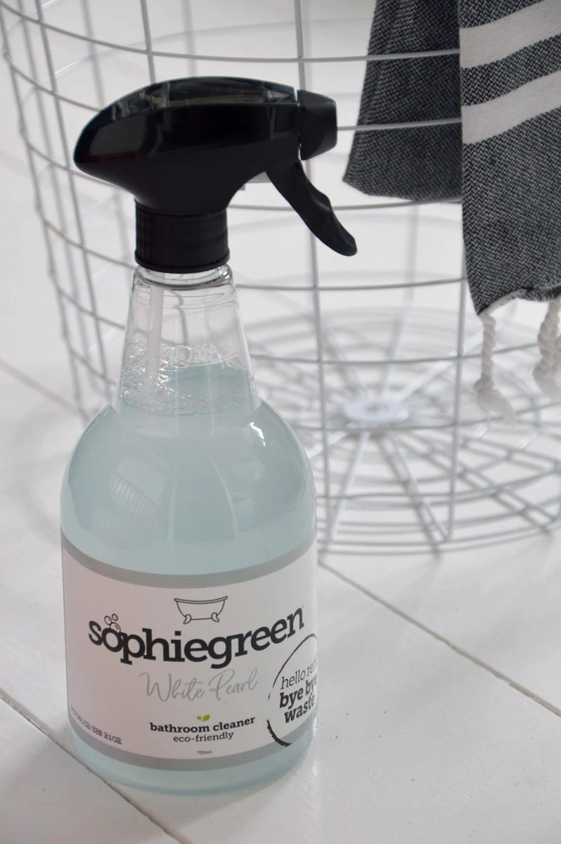 SophieGreen White Pearl Badkamerreiniger 3x2 navullingen (=6x750 ml) SophieGreen White Pearl Badkamerreiniger 3x2 Navullingen (=6x750 Ml) -Schoonmaakproducten Winkel 798x1200 1