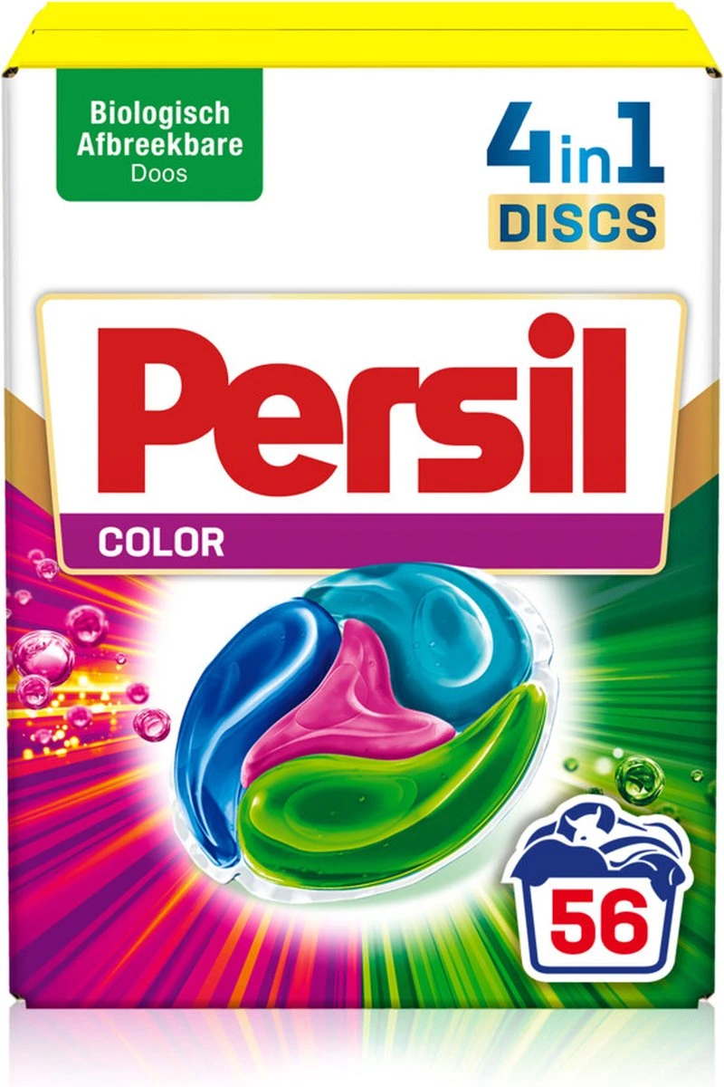 Persil 4in1 Discs Color Wascapsules - Wasmiddel Capsules - Voordeelverpakking - 2x28 wasbeurten Persil® Persil 4in1 Discs Color Wascapsules - Wasmiddel Capsules - Voordeelverpakking - 2x28 Wasbeurten -Schoonmaakproducten Winkel 800x1200 12