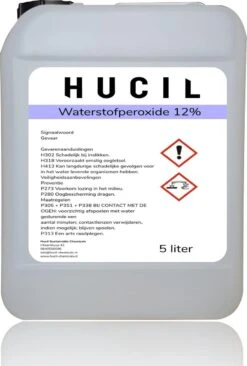 Waterstofperoxide 12% - Hydrogen Peroxide - 5 Liter