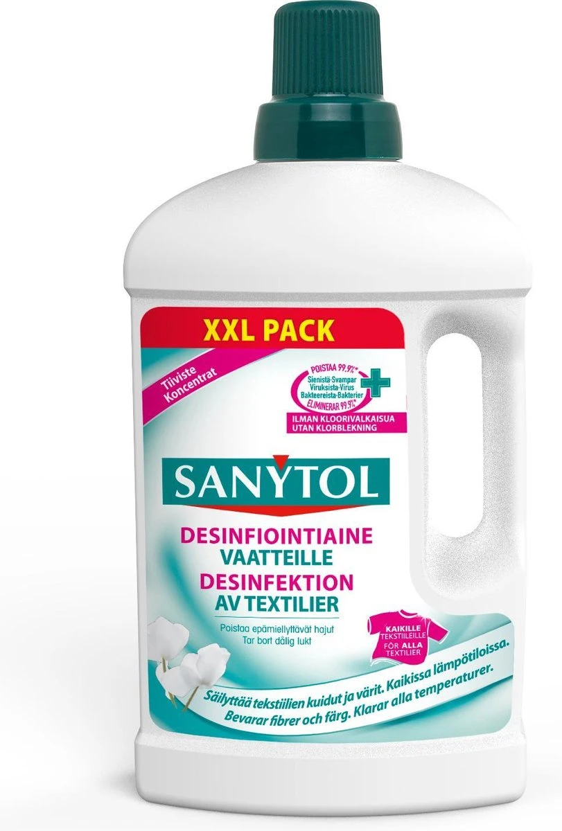 SANYTOL desinfectiemiddel voor wasgoed met witte bloemen - 1L - Antibacterieel SANYTOL Desinfectiemiddel Voor Wasgoed Met Witte Bloemen - 1L - Antibacterieel -Schoonmaakproducten Winkel 811x1200 3