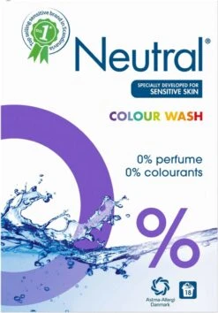 Neutral 0% Kleur Parfumvrij Waspoeder - 18 Wasbeurten - 1,188 Kg - Wasmiddel -Schoonmaakproducten Winkel 838x1200