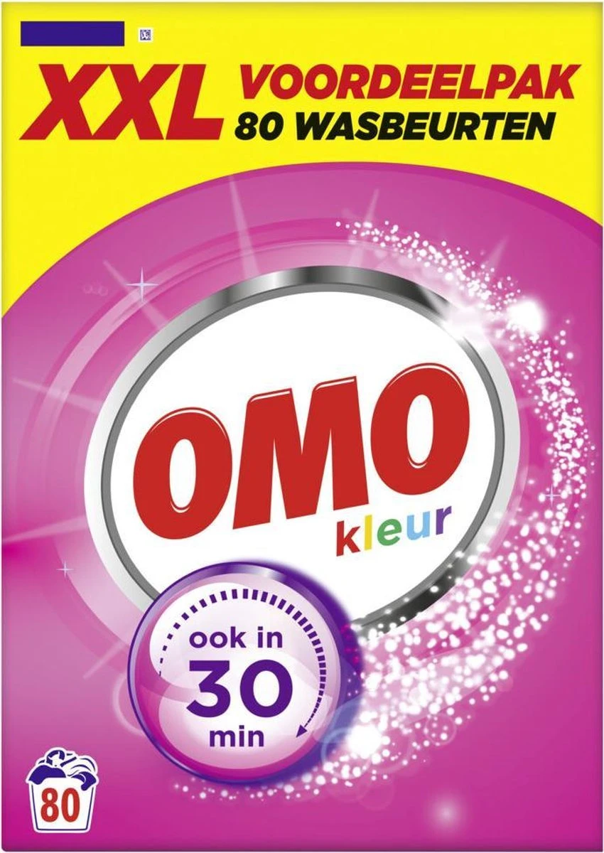 Omo Kleur XXL Waspoeder voor de gekleurde was - 80 wasbeurten Omo Kleur XXL Waspoeder Voor De Gekleurde Was - 80 Wasbeurten -Schoonmaakproducten Winkel 850x1200 2