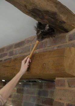 Plumeau Met Struisvogelveren, Bruin - KitchenCraft | Living Nostalgia -Schoonmaakproducten Winkel 856x1200 3