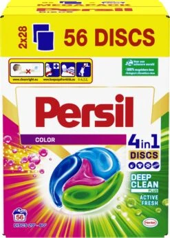 Persil® Persil 4in1 Discs Color Wascapsules - Wasmiddel Capsules - Voordeelverpakking - 2x28 Wasbeurten 5 Persil® Persil 4in1 Discs Color Wascapsules - Wasmiddel Capsules - Voordeelverpakking - 2x28 Wasbeurten -Schoonmaakproducten Winkel 858x1200 1