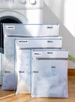 Merkloos Laundry Bag | Waszak | Set Van 4 Waszakken Met Rits | Transparant | Wasnet | Waszakjes | Vakantie Als Kledingsorteerder | Groot Formaat | Laken/schoenen/bh/ondergoed/kleding -Schoonmaakproducten Winkel 886x1200 1