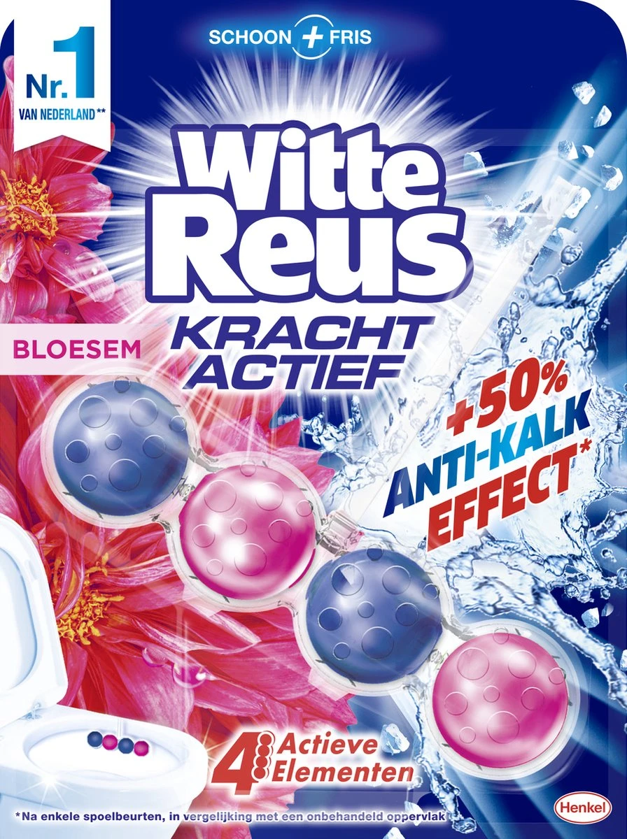 Witte Reus Kracht Actief Toiletblok - Bloesem - WC Blokjes Voordeelverpakking - 10 Stuks Witte Reus Kracht Actief Toiletblok - Bloesem - WC Blokjes Voordeelverpakking - 10 Stuks -Schoonmaakproducten Winkel 896x1200 11
