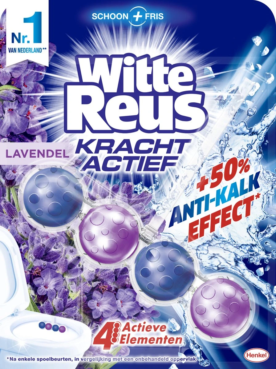 Witte Reus Kracht Actief Toiletblok - Lavendel - WC Blokjes Voordeelverpakking - 10 Stuks Witte Reus Kracht Actief Toiletblok - Lavendel - WC Blokjes Voordeelverpakking - 10 Stuks -Schoonmaakproducten Winkel 896x1200 3