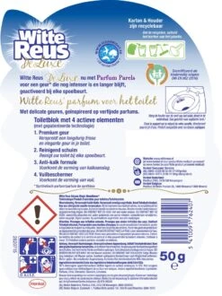 Witte Reus DeLuxe Toiletblok - Magic Moonflower - WC Blokjes Voordeelverpakking - 10 Stuks -Schoonmaakproducten Winkel 897x1200 5