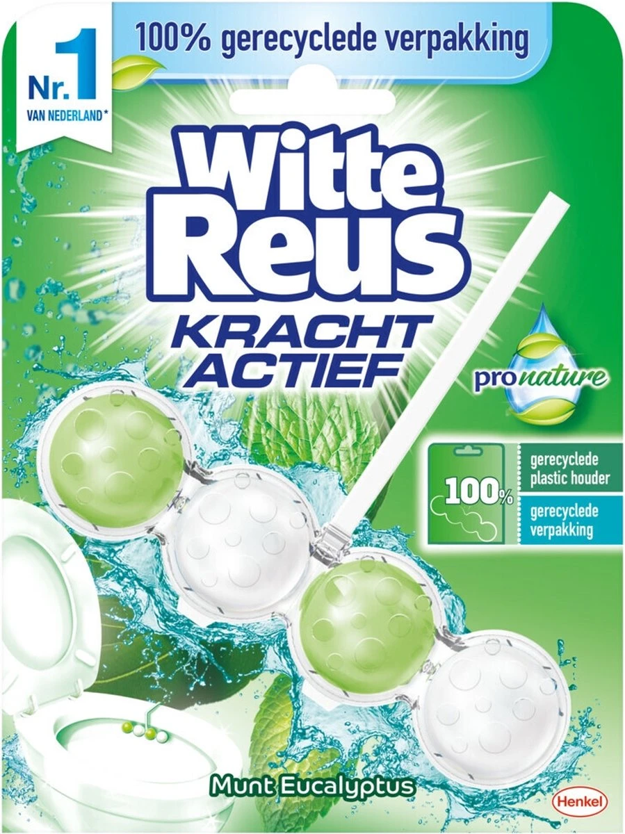 Witte Reus Pro Nature Munt Eucalyptus - 10 stuks Witte Reus Pro Nature Munt Eucalyptus - 10 Stuks -Schoonmaakproducten Winkel 899x1200 2
