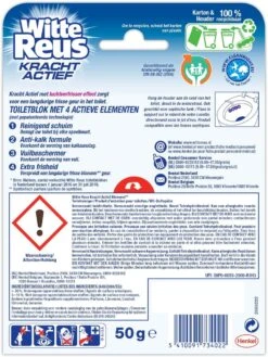 Witte Reus Kracht Actief Toiletblok - Bloesem - WC Blokjes Voordeelverpakking - 10 Stuks 8 Witte Reus Kracht Actief Toiletblok - Bloesem - WC Blokjes Voordeelverpakking - 10 Stuks -Schoonmaakproducten Winkel 901x1200 6