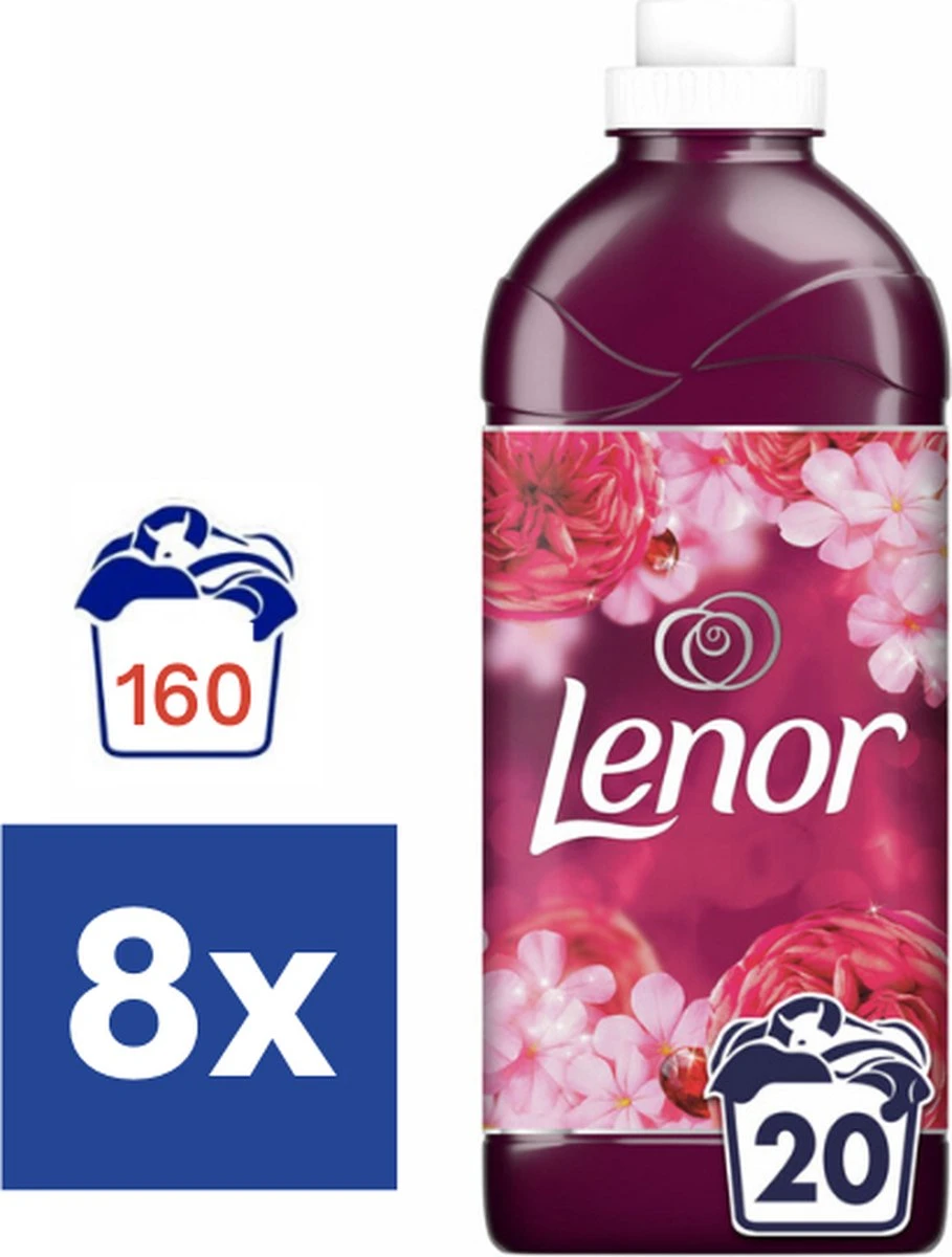 Lenor Jasmijn Robijn Wasverzachter - 8 x 460 ml (160 wasbeurten) Lenor Jasmijn Robijn Wasverzachter - 8 X 460 Ml (160 Wasbeurten) -Schoonmaakproducten Winkel 909x1200 4