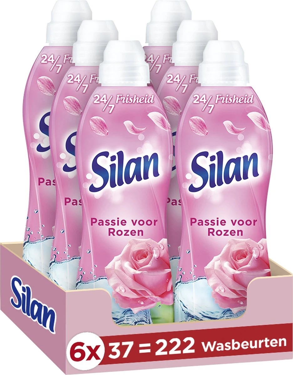 Silan Passie voor Rozen Wasverzachter - 6 x 37 wasbeurten - Voordeelverpakking Silan Passie Voor Rozen Wasverzachter - 6 X 37 Wasbeurten - Voordeelverpakking -Schoonmaakproducten Winkel 936x1200 4